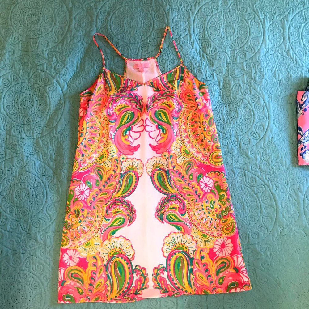 Fair Lilly Pulitzer Silk Dress size Small